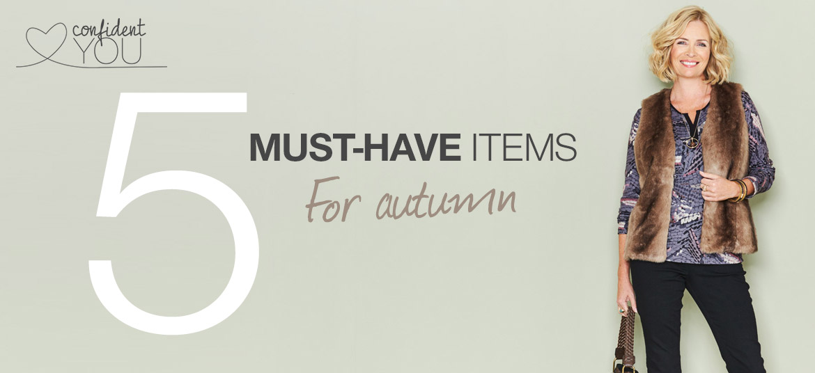 Autumn clothing 5 must haves