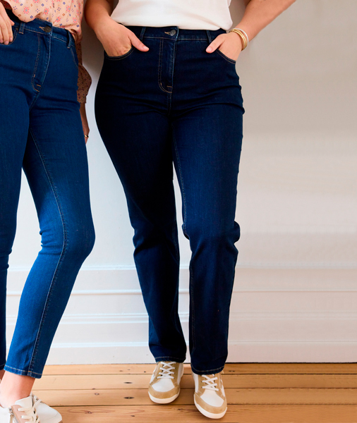 Straight leg Jeans