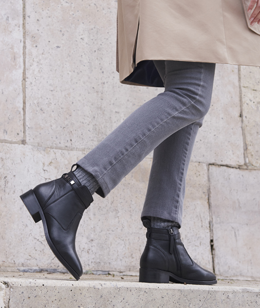 Flat Ankle Boots