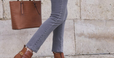 Metal trim Heeled Boots