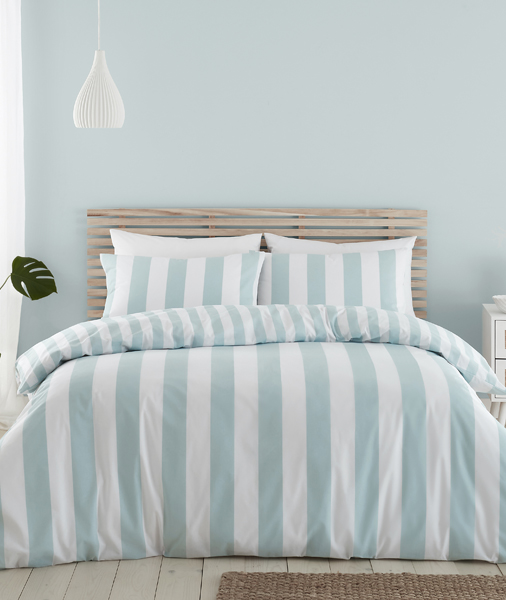 Cove stripe duvet set