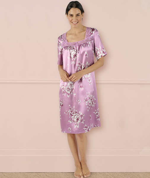 Pack of 2 Satin Nightdresses